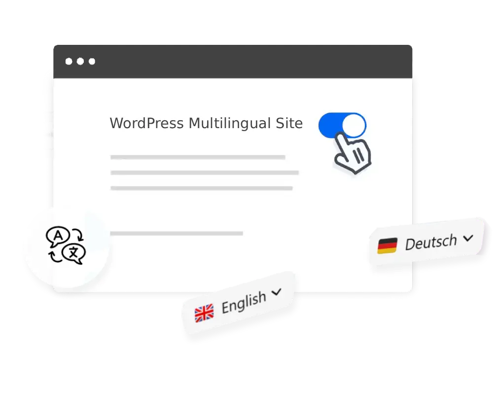 multiligual WordPress Design UK