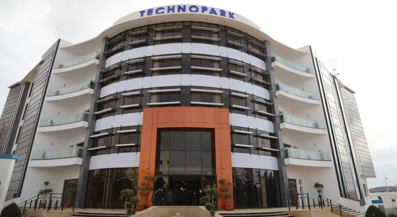 Bâtiment du Technopark Souss-Massa à Agadir où sont basés les bureaux de Tasyier.
