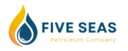 Logo Five Seas, société pétrolière basée aux Émirats Arabes Unis.